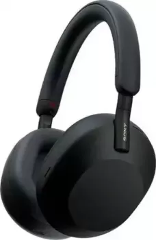 Sony Wireless Noise Canceling Bluetooth Headphone, Magnificent Sound, 30 Hour Battery Life, 32.81 ft Effective Range, 2.4 GHz Band Frequency, Detachable Cord, Closed Dynamic, Black | WH-1000XM5/BM